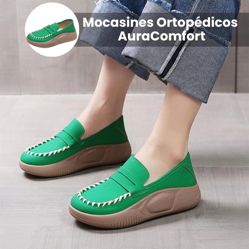 Mocasines Ortopédicos AuraComfort