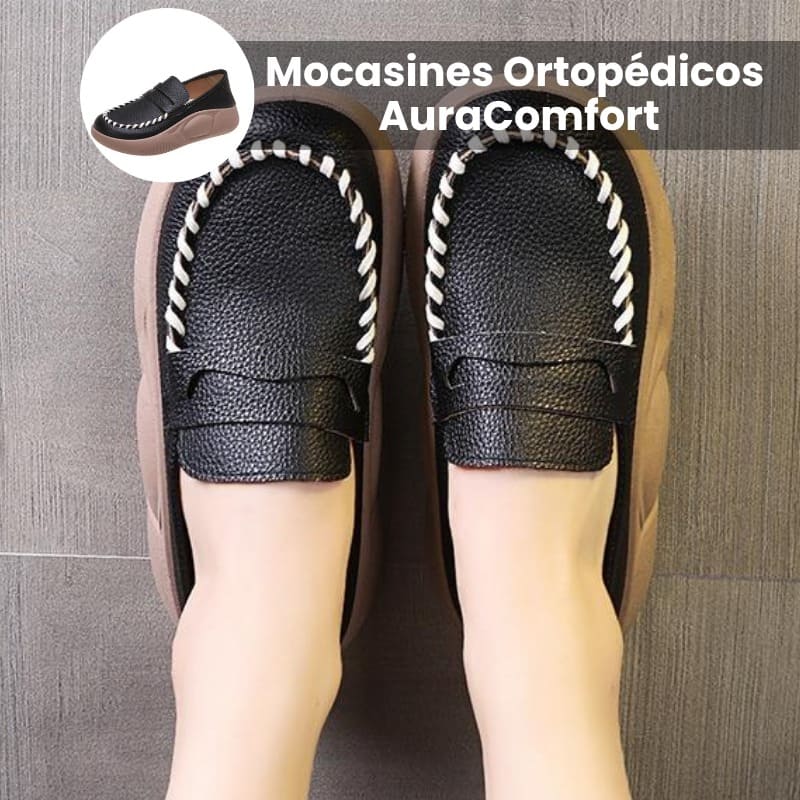 Mocasines Ortopédicos AuraComfort