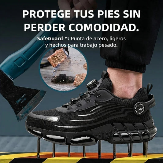 SafeGuard™ - Zapatos Ergonomicos Punta de Acero