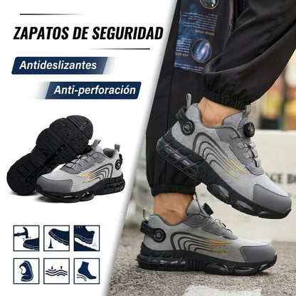 SafeGuard™ - Zapatos Ergonomicos Punta de Acero