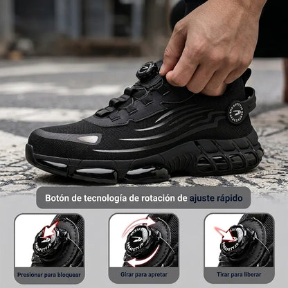 SafeGuard™ - Zapatos Ergonomicos Punta de Acero