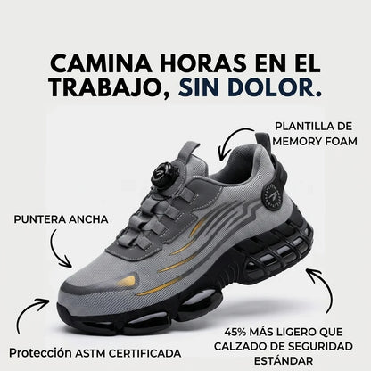 SafeGuard™ - Zapatos Ergonomicos Punta de Acero